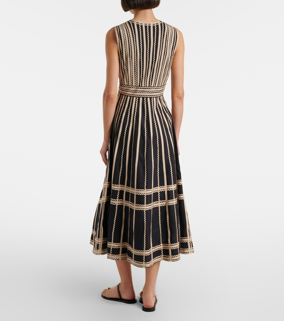Ulla Johnson Palermo cotton poplin midi dress