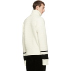 Haider Ackermann White Borago Turtleneck