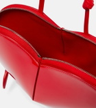 Alaïa Le Cœur patent leather shoulder bag