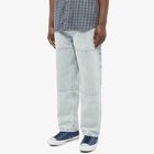 Polar Skate Co. Men's 93! Work Pant in Ice Blue