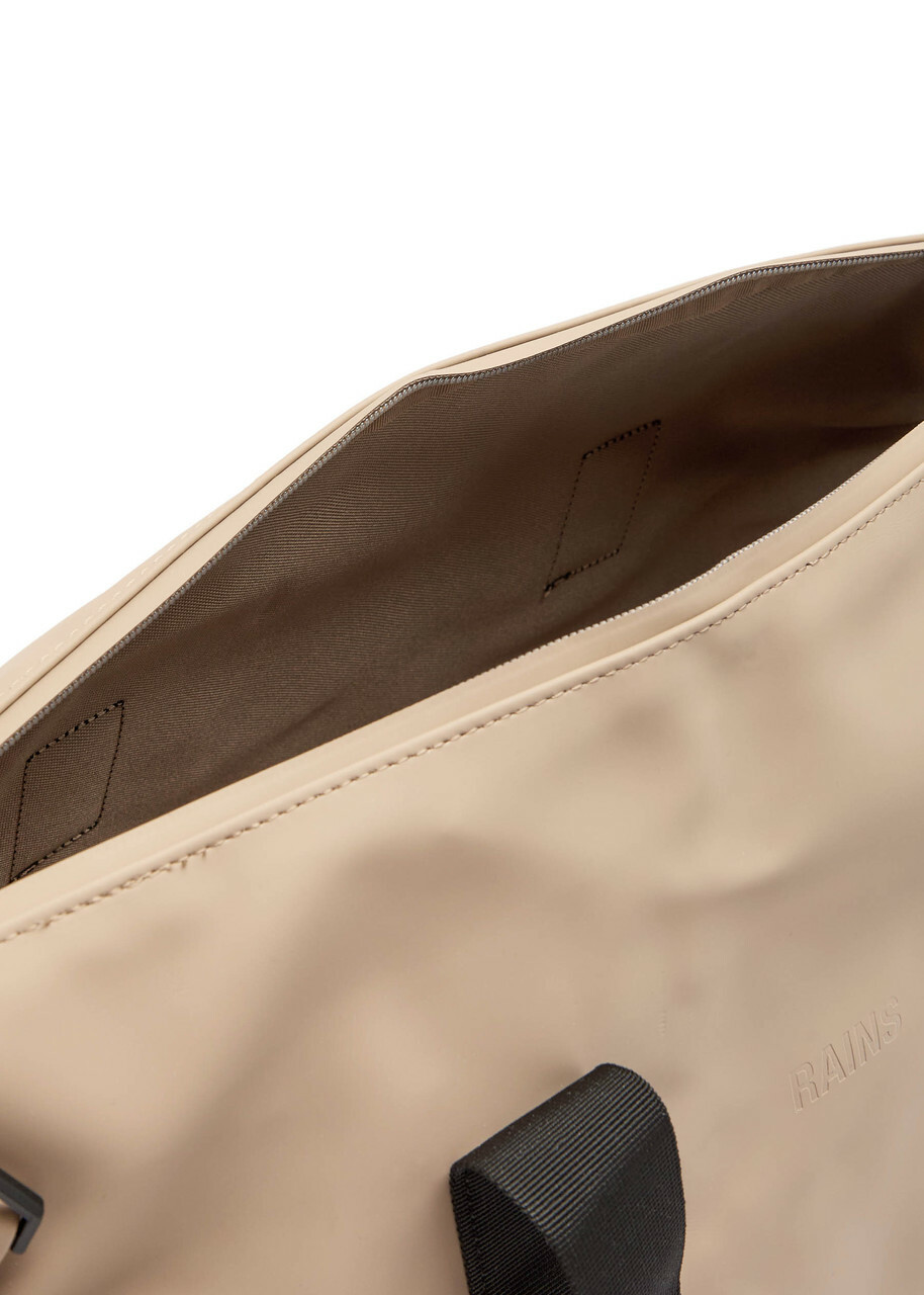 Rains Hilo Weekend Small Rubberised Holdall - Beige - One Size