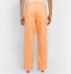 Jacquemus - Le De Nîmes Soleil Cotton-Drill Trousers - Orange