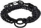 Julius Black Multi Chain Bracelet