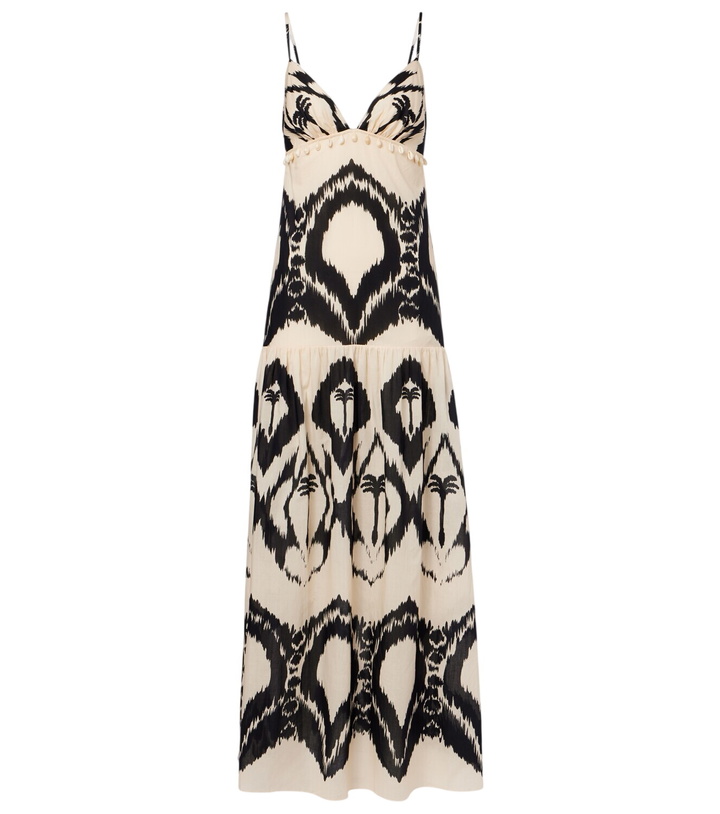 Photo: Johanna Ortiz Printed cotton poplin maxi dress