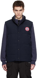 Canada Goose Navy Garson Down Vest