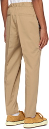 UNDERCOVER Beige Paneled Trousers
