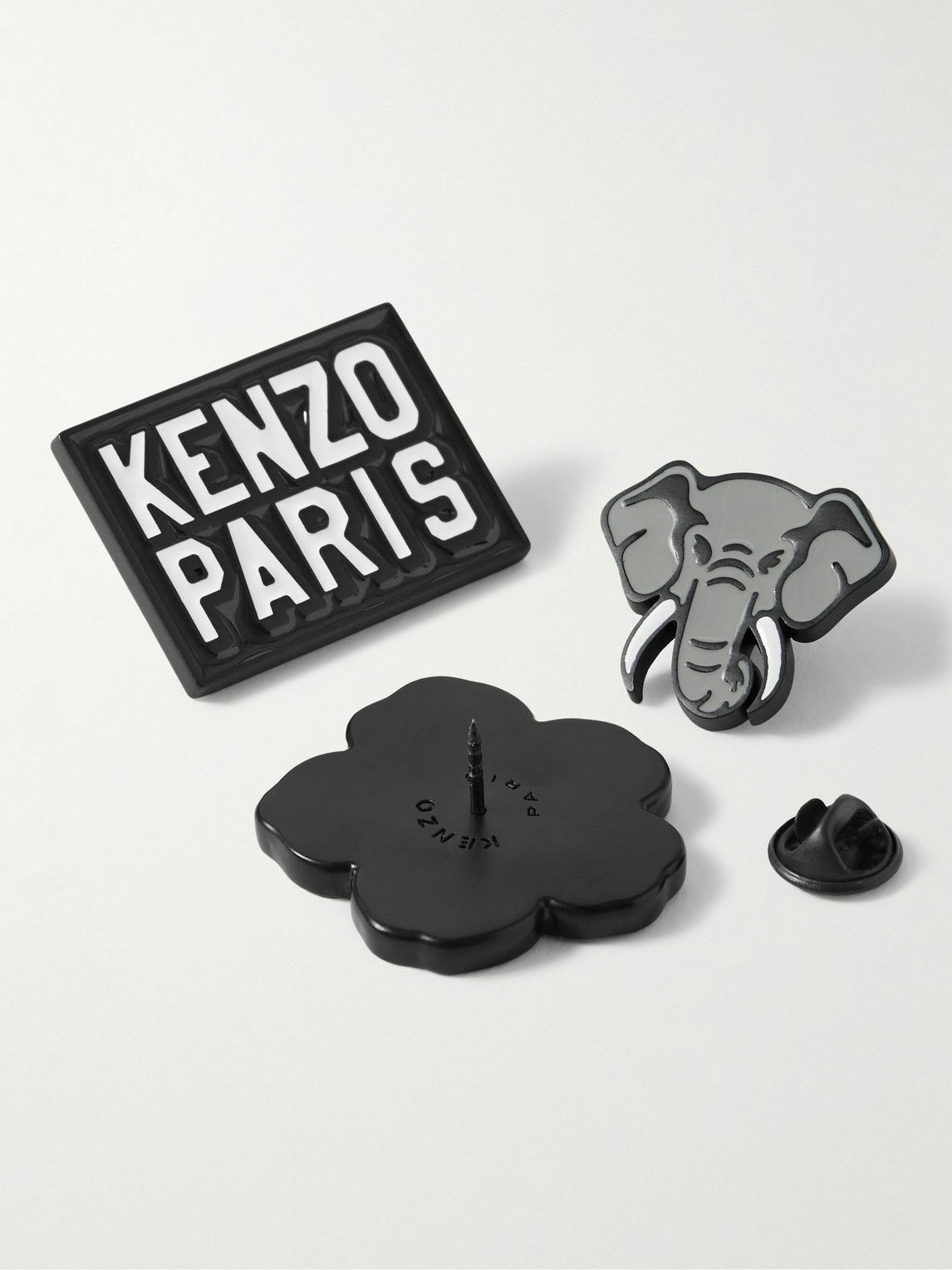 【送料&関税込】Kenzo Set Of 3 Pins KENZO Set Of 3 Pin/Brooch Multicolor – MAISONDEFASHION.COM