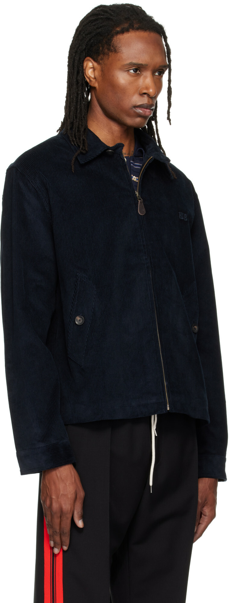 Wales Bonner Navy Drew Jacket