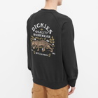 Dickies Men's Fort Lewis Embroidered Crew Sweat in Black