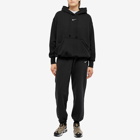 Nike Women's Phoenix Fleece Hoody in Black/Sail