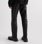 Acne Studios - Leather Trousers - Black