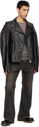 Maison MIHARA YASUHIRO Black Flared Jeans