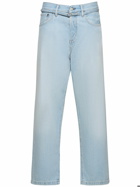 ACNE STUDIOS - 1991 High Waist Belted Denim Jeans
