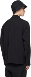 Veilance Black Field Shirt