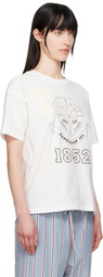 Bode White Crest Reversible T-shirt