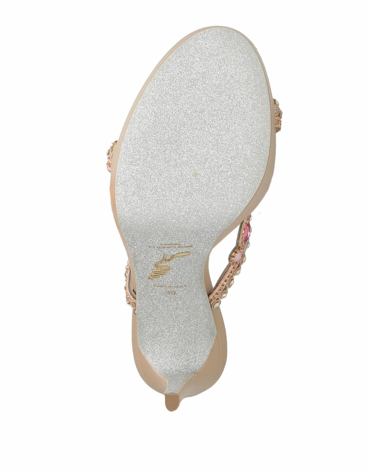 Rene' Caovilla Womens Sandals in Beige