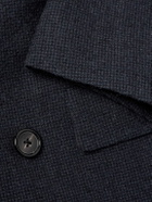 Paul Smith - Slim-Fit Double-Breasted Woven Overcoat - Blue