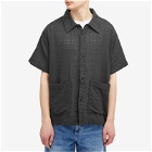 mfpen Men's Short Sleeve Senior Shirt in Black