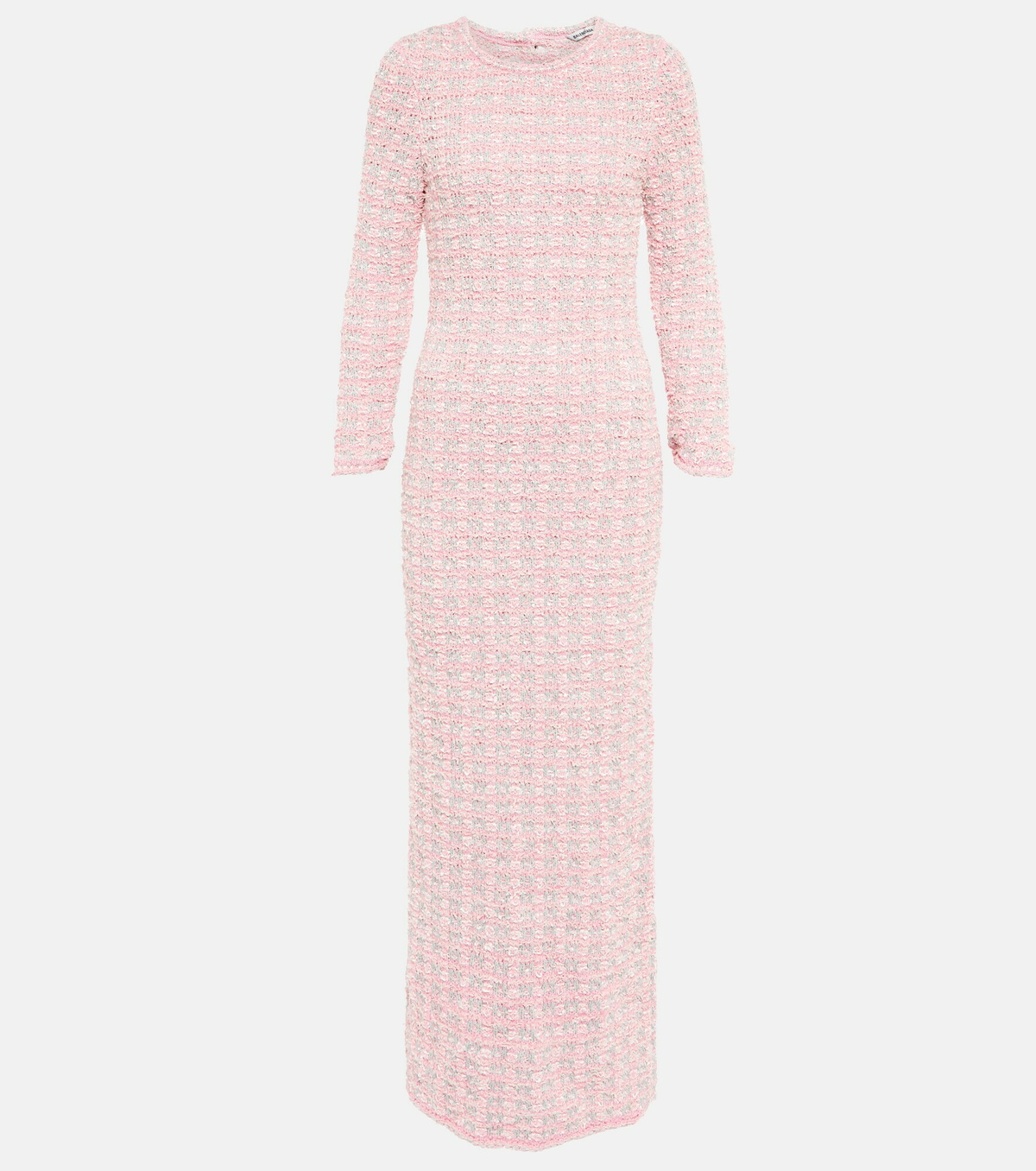 Balenciaga - Tweed maxi dress Balenciaga