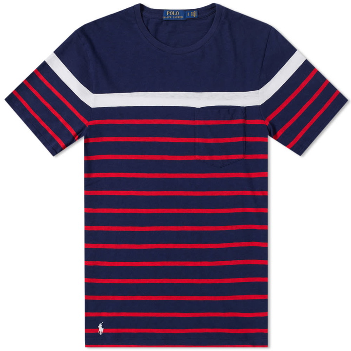 Photo: Polo Ralph Lauren Multi Stripe Tee