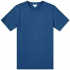 Sunspel Men's Organic Riviera T-Shirt in Coast