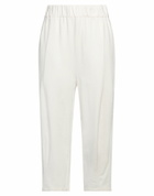 Alessia Santi Womens Pants in White