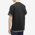 Monitaly Men's Cinta Taped T-Shirt in Black