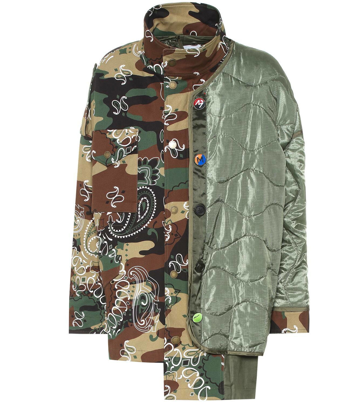 Monse Printed cotton-blend jacket