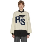 Raf Simons Off-White Oversized RS Sweater