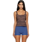 Fruity Booty Brown Shania Tankini Top