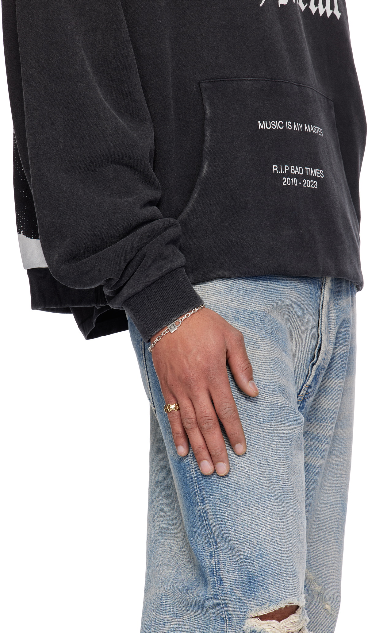 Stolen Girlfriends Club Silver Locked Heart Bracelet