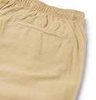 Stüssy - Cotton-Twill Drawstring Shorts - Sand