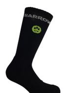 Barrow Black Cotton Blend Socks