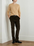 Kingsman - Slim-Fit Cashmere and Linen-Blend Sweater - Neutrals