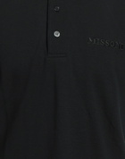 Missoni Mens Polo shirt in Black