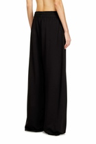Diesel Loose track pants with elastic waistband - Pants Womens in Black