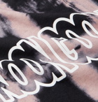 Noon Goons - Logo-Print Tie-Dyed Cotton-Jersey T-Shirt - Black