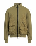 Dondup Mens Sweatshirt Military in Green