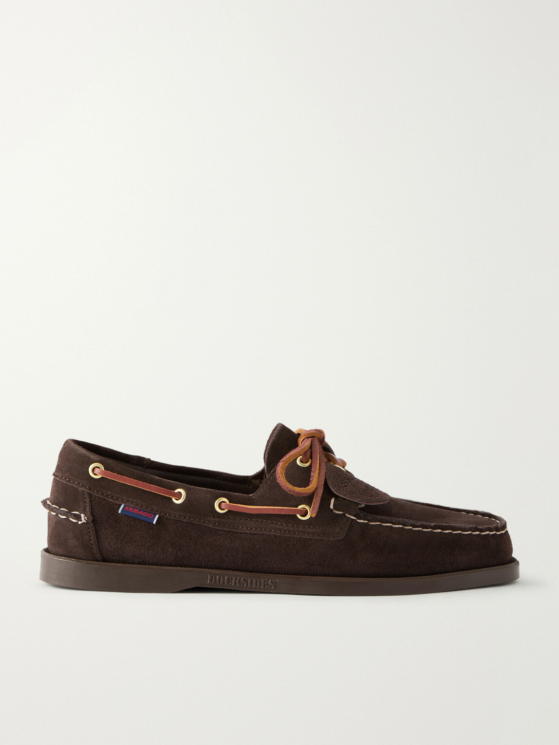 Sebago - Portland Artisan Suede Boat Shoes - Brown