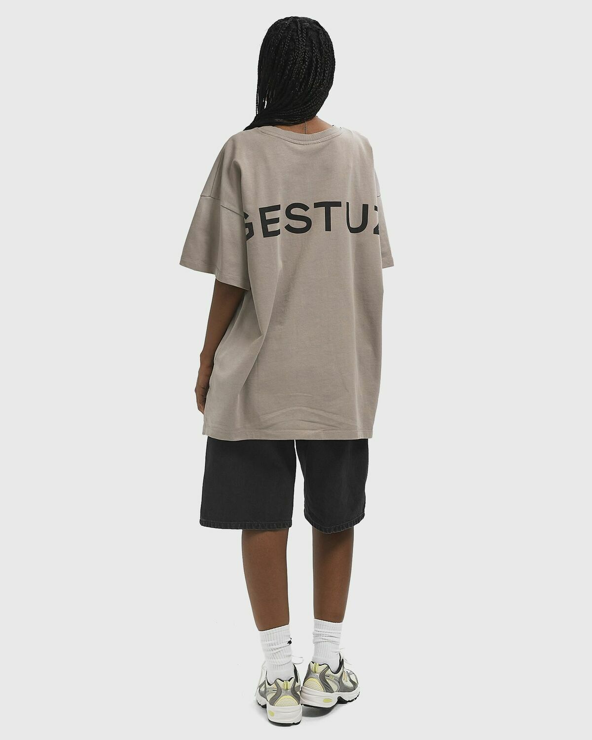 Gestuz KILJA OZ TEE Grey Womens Shortsleefe