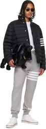 Thom Browne Gray Classic Loopback 4-Bar Sweatpants