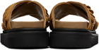 Toga Virilis Tan Suede Sandals