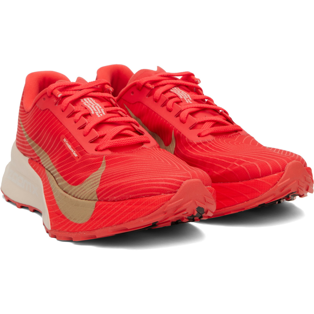 Nike Red ACG Ultrafly Trail Sneakers