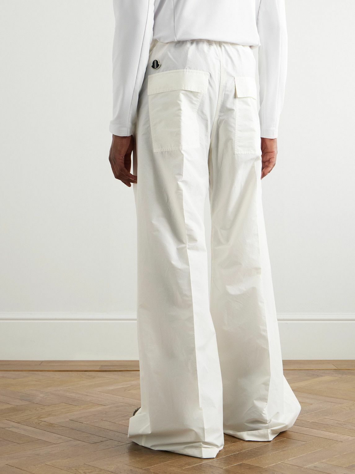 パンツ Rick Owens Wide-Leg Cotton Muslin Pants With Drawstring Rick Owens Wide-Leg Cotton Muslin Pants With Drawstring
