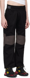Raga Malak Black Velcro Trousers