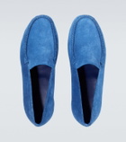 Manolo Blahnik Monaco suede loafers