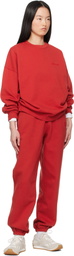 ANINE BING Red Karter Sweatpants