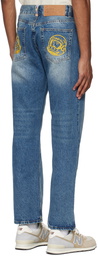 Billionaire Boys Club Indigo Embroidered Jeans