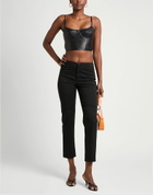 Alessia Santi Womens Pants in Black