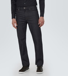 Zegna Mid-rise straight jeans